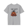 Happy Halloween Pumpkin Back Print T-Shirt