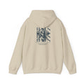 Jesus Portrait 'He Is Risen' Christian Faith Back Print  Hoodie