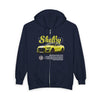 Yellow Mustang Graphic Zip Hoodie