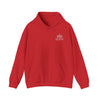 Embroidered Royal “QUEEN” Graphic Hooded Sweatshirt