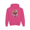 Cute Cartoon Youth Football Mascot King Hoodie