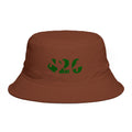 Retro 420 Stencil Casual Sun Bucket Hat
