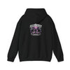 Allegedly Funny Purple Bear Graphic Hoodie