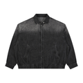 Andrez Bernard Pina Sunglasses Vintage Wash Full-Zip Denim Jacket