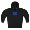 Cute Retro Script Baby Daddies Zip Hoodie