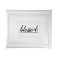 Christian Scripture Blessed  Inspirational Comforter