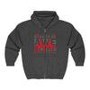 Motivational Born to Be Awesome Full- Zip Hoodie