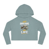 No Dreams No Life Cropped Hoodie