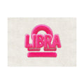 Pink Astro Sign Libra Zodiac Rug