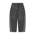 Andrez Bernard  Lioness Laura Women's Vintage Wash Barrel Leg Jeans