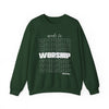 Made to Worship  Psalm 95:4 Crewneck Sweatshirt