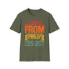 I'm From Philly' T-Shirt  215-267 Area Code T-Shirt