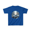 City Street Sports Sedan Graphic Kids T Shirt