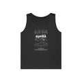 Toyota Supra Blueprint Graphic  Tank Top