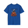 Happy Halloween Pumpkin Back Print T-Shirt