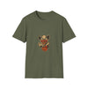 Vintage Creepy Pumpkin Halloween Clown T-Shirt
