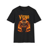 Fiery Virgo Zodiac Graphic T Shirt