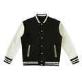 Skull Fracture Evil Spirit Two-Tone Fleeced Varsity Jacket