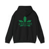 Addicted Cannabis Leaf Graphic Pullover Hoodie