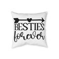 Besties Forever Decorative Pillowcase