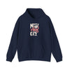 New York City Retro Script Hoodie