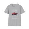 Vintage Red Ford F-100 Blueprint T-Shirt