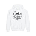 Cute But Psycho Youth Hoodie - Funny Graphic Pullover for Teens