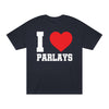 Men's Black I Love Parlay's Graphic Tee
