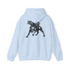 3 Headed Monster Dog Graphic Hoodie