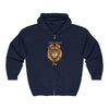 Andrez Bernard Lion Pina Designer Glasses Full-Zip Hoodie