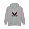 Patriotic American Eagle Graphic   Zip Hoodie
