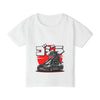 Red Sun Graphic Car Toddler T-Shirt