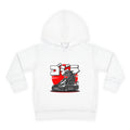 Car Graphic with Red Sun Toddler Hoodie