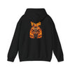 Fiery Virgo Zodiac Back Print Graphic Hoodie