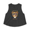 Andrez Bernard Lioness Gee Gee Designer Glasses Crop Top