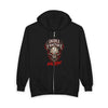 Gothic Skull Fracture Evil Spirit Zip Hoodie