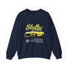 Yellow Shelby Mustang Crewneck Sweatshirt