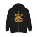 Troublesome Savage Tiger Graphic Full-Zip Hoodie