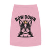 Bow Down French Bulldog Pet Tank Top