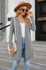 Long Sleeve Open Front Cardigan