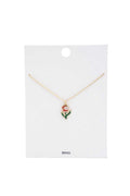 Flower Charm Necklace