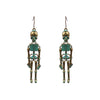 Skeleton Alloy Earrings